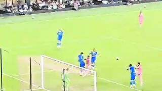 Messi Mencetak gol pertama, dan langsung membawa juara 1 di intermiami