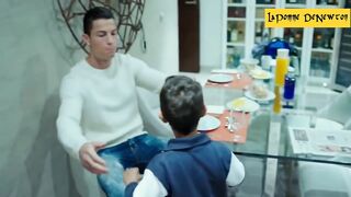Beautiful Complicity between Cristiano Ronaldo and his first son Cristianinho
