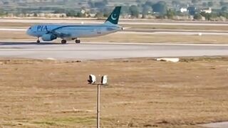 Pakistan Airlines flights used to take off from Islamabad Airport