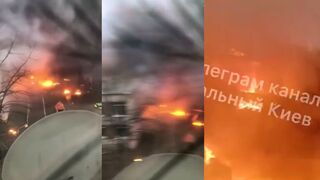 Helicopter crashes near Kyiv nursery, killing children and Ukrainian minister