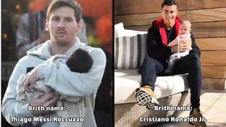 Cristiano Ronaldo Jr (Ronaldo's Son) VS Thiago Messi (Messi's Son) Transformation