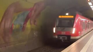 Trains in frankfurt ♥️♥️♥️