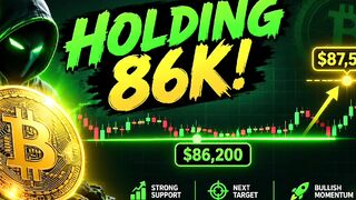 BITCOIN HOLDING $86K! Next Target $87.5K?