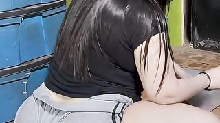 Cantik nya membuat ku tegang