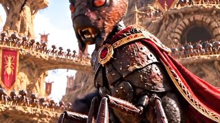 THE BATTLE BETWEEN ANTS AND SCORPION