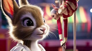 A Bunny On The Circus