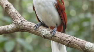 Burung dari surga ini terlihat sangat indah