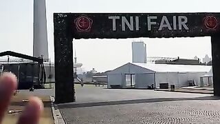 Persiapan Penerimaan TNi di monas