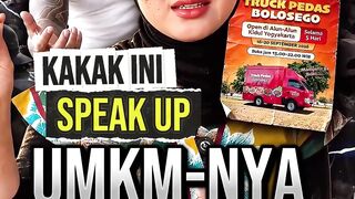 kakak ini speak up usaha UMKM  nya kena pungli, tapi malam mau di bynkam