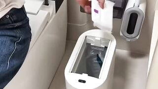 Automatic sansrabal dustbin