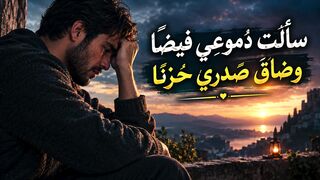 سَالَتْ دُمُوعِي فَيْضًا وَضَاقَ صَدْرِي حُزْنًا