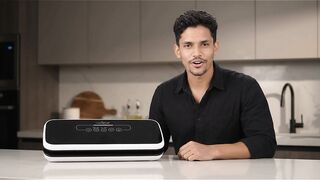 NutriChef Automatic Vacuum Sealer | Keep Food Fresh Longer
