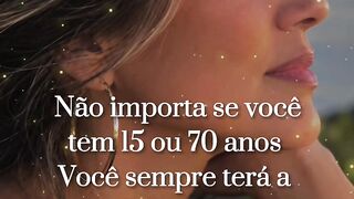 # Não existe idade para ser feliz