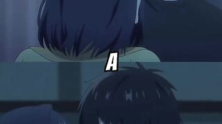 esse anime é uma obra de arte 😭💖 Anime: Love Unseen Beneath the Clear Night Sky(Toumei na Yoru ni Kakeru Kimi to, Me ni Mienai Koi wo Shita)