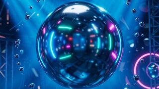 Futuristic 3D Cyberpunk Abstract Background Animation Loops