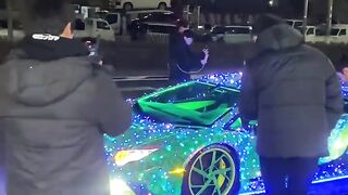 A Lamborghini like this is cool.