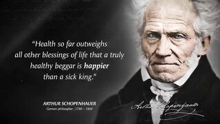Arthur Schopenhauer's Life Lessons to Learn in Youth and Avoid Regrets in Old Age