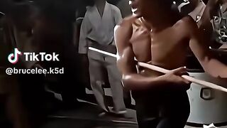 Bruce Lee não brincava na cena