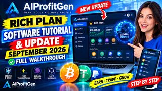 AIProfitGen Rich Plan 2026 UPDATE 🔥 Full Software Tutorial & Earning Walkthrough
