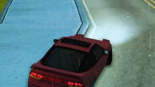 POV: YOU SNUCK YOUR DAD’S CAR OUT ON A RAINY DAY AND YOU’RE PULLING OFF THE CLEANEST DRIFT EVER