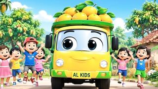 Truk mangga melaju anak - anak bernyayi
