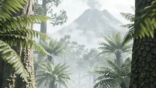 A Time Traveler Enters a Prehistoric World