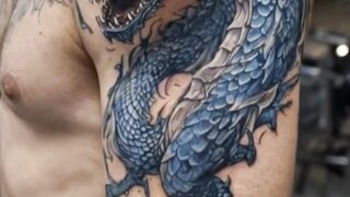 Beautiful Dragon tattoo