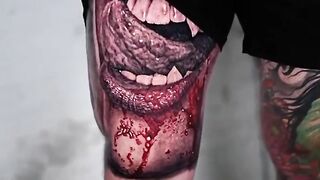 A realistic tattoo like this works perfectly