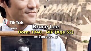 Atores dos filmes de Bruce Lee antes e depois