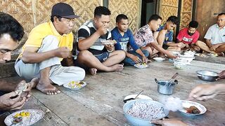 Kumpul Keluarga saat acara adat suku lio Ende