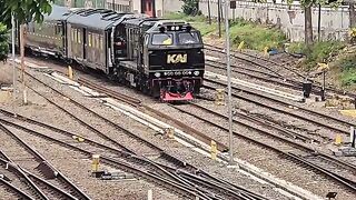 BLACK BEAUTY IN ACTION! Indonesia's Most Luxurious Train