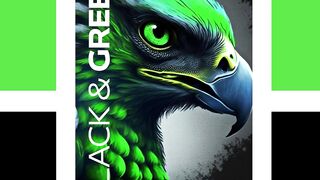 BLACK AND GREEN 6