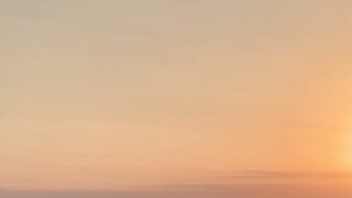 The sunset view in the city of Bali is very beautiful