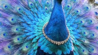 A beautiful bird singing. 4