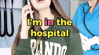 I'm in the hospital