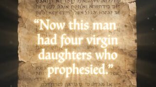 PHILIP HAD FOUR DAUGHTERS WHO PROPHESIED — WHY DID LUKE MAKE SURE WE KNEW?