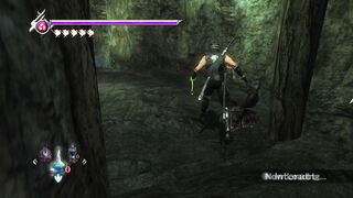 Ninja Gaiden nas cavernas, cenas de um misteriosa conversa