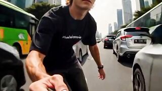 Skateboarding vs police