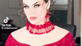 Beautiful Red Fancy Dress 4