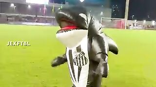 Movie and mascot friendship and