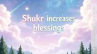Shukr Increases Blessings