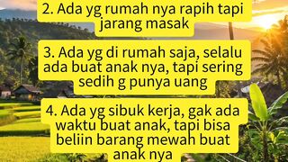 Tipe-tipe Istri Ketika Dirumah,Kalian Tipe Yang Mana??