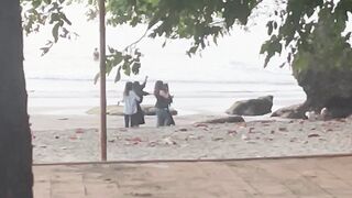 Girls are dancing tiktok trend