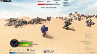Defend the Castle Against Endless Hordes! #roblox