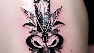 Beautiful tattoo for girl