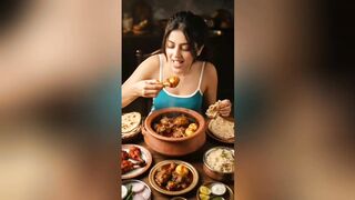 Clay Pot Chicken Curry Feast Mukbang! 🍗🔥