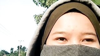 enjoying the natural beauty of the village