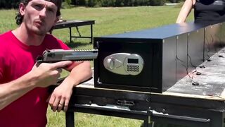 How many SAFES does it take to stop a Bullet?🤯