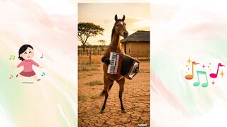 Cavalo sanfoneiro O forró chegou ao celeiro!