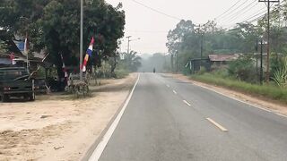 The haze in my city